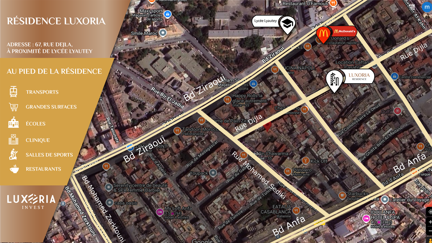 Résidence Luxoria Ziraoui